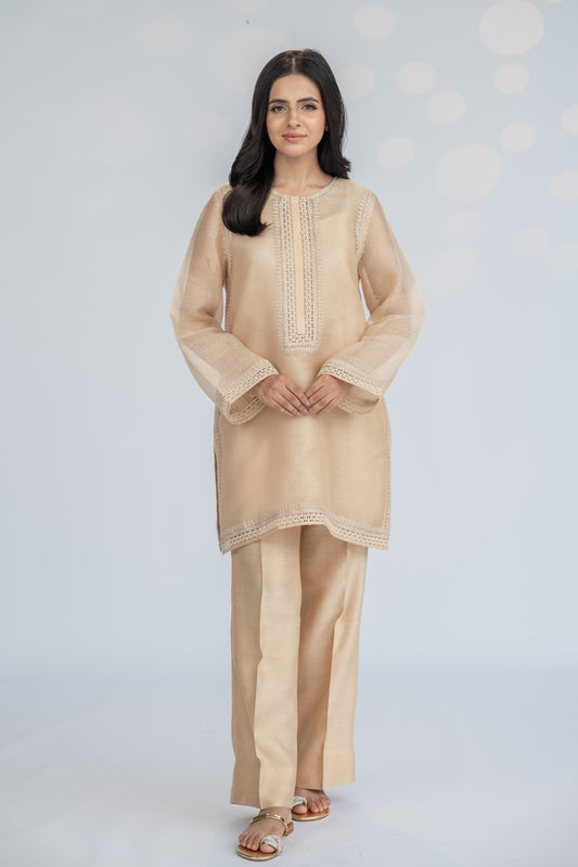 Nude Sparkle Tunic