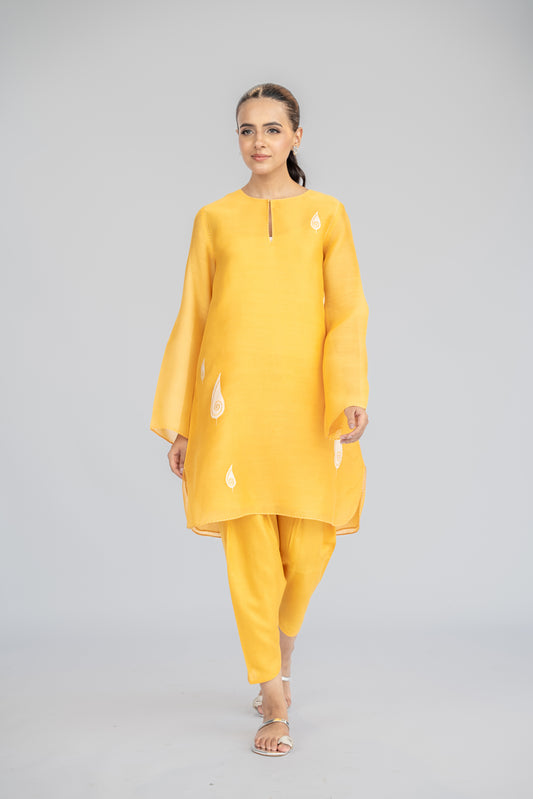 Marigold Paisley Tunic